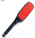 Lint brush showing ergonomic handle design for easy use