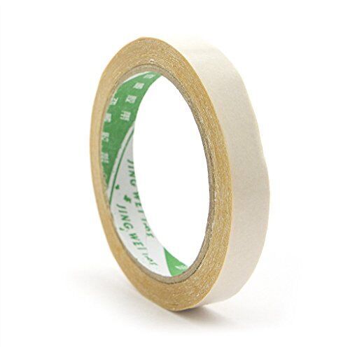 Double Sided Tape Sticky Adhesive 12mm Wide - Pack of 3 Rolls