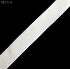 Off White Flat Smooth Knitted Wide Waistband Underwear Elastic - Assorted Width - 10 metres (A15 - 15mm Off White)