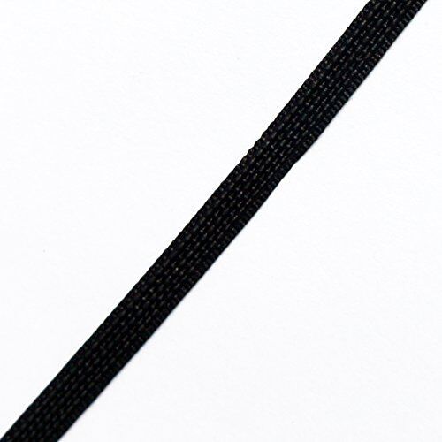 Display of black rigid boning roll with measuring tape