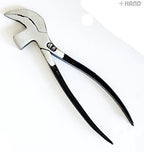 Ming Kai 8 inch leather craft cobbler pliers on a workbench