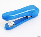 No.0217 stapler with a stack of 20 sheets ready for stapling.