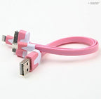 3-in-1 noodle charging cable for various devices