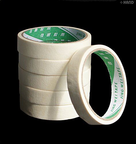 Pack of six rolls of masking tape for crafting