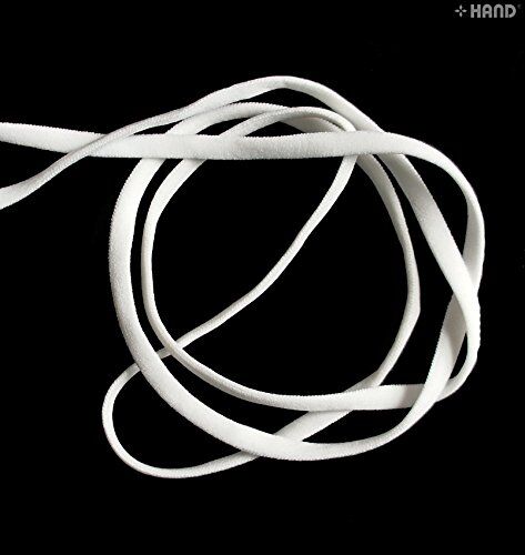 Close-up of 5mm wide knitted elastic for underwear