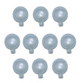 Image of a pack of 10 small round flat squeakers