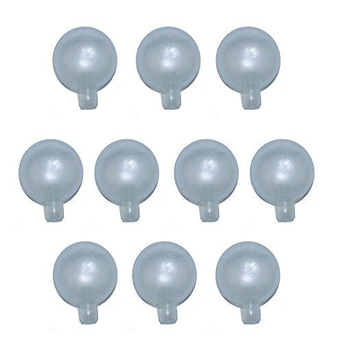 Image of a pack of 10 small round flat squeakers