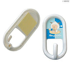 Pack of 4 cartoon hooks showing different fun designs for kids.