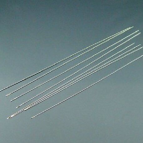 Pack of extra thin long beading sewing needles, 5.5cm