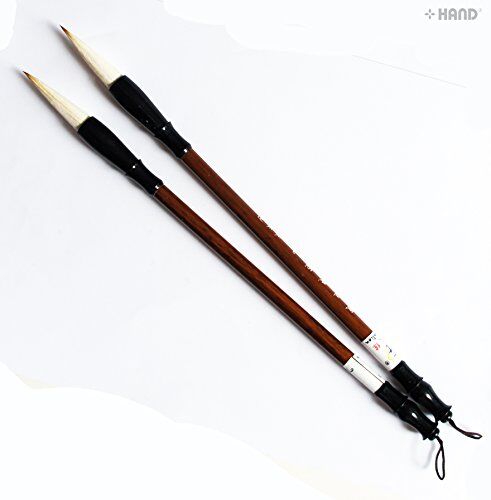 SU-17 Assorted Sizes Comfort to Hold Art & Calligraphy Sumi Brushes - Pack of 2 (Medium)