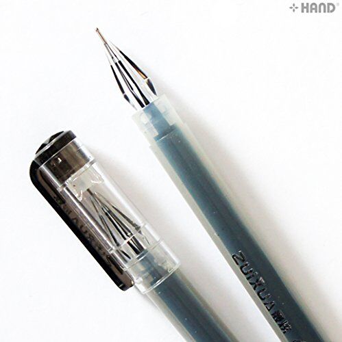 Blue CS-801 extra fine point pen displayed with other colours.
