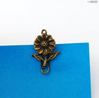 Pack of four vintage gold bookmarks in original packaging