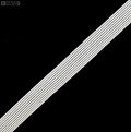 Off white stripy delicate underwear elastic on a spool