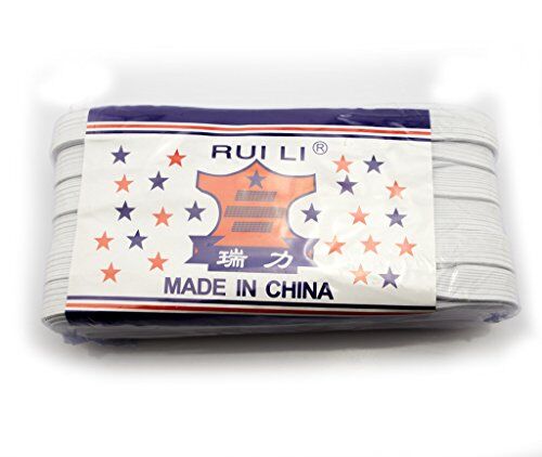 Flat elastic roll, perfect for waistbands and hems.