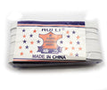 Roll of flat sewing elastic in white, 10 mm wide.