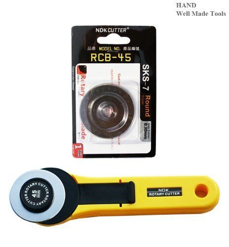 45mm rotary cutter with ergonomic handle for comfort