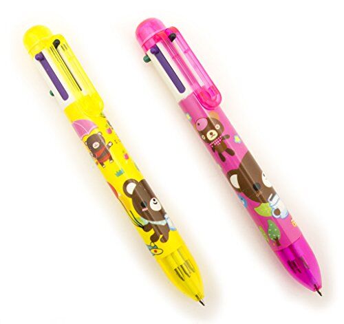 Cocoro Bear design on the pen barrel with friends
