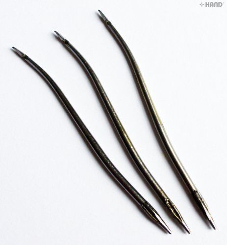 Professional Shoe, leather, Canvas, Tent, Awning, Sails Repairing Needles 8cm - pack of 5 (curved)
