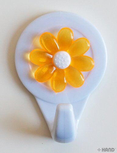 6 Flower Self Adhesive Hooks (2 Packs of 3)