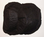 Two pairs of black raglan shoulder pads displayed together.