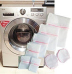 Zipper closure of the laundry wash bag shown in detail
