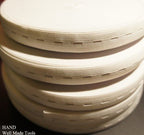 Close-up of 2cm wide foldable elastic for sewing