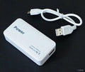 5600mAh power bank in sleek design, ideal for travel