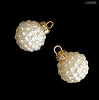 Jewellery making project using the dangle imitation pearls.