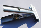 Close-up of the 19cm fabric clamp's spring mechanism