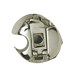 Close-up view of the Towa bobbin case showing its design