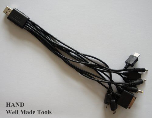10 in 1 Multi Port USB Charger, Laptop, Computer Connecting Cables, All Newest Ports Available - APP-1?LG-1?MOT-1?MOT-2?NOK-1?NOK-2?PSP-1?SAMS-1 ?SAMS-2?SOER-1