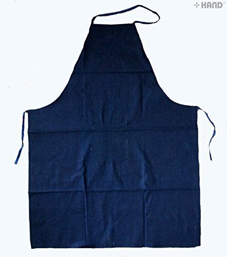 Close-up of the apron fabric texture and stitching