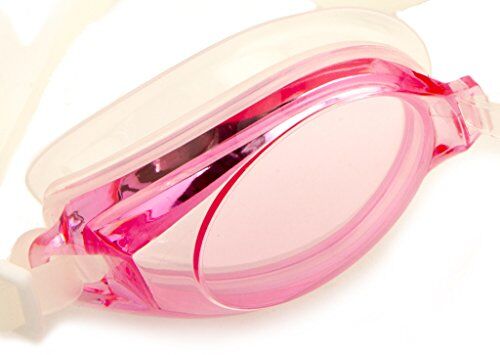 YG-7008 Pink Swimming Goggles - Ergonomic Design with 100% U.V. Protection and Anti-Fog Coating