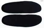 Two pairs of black PU men's insoles in Size UK 12