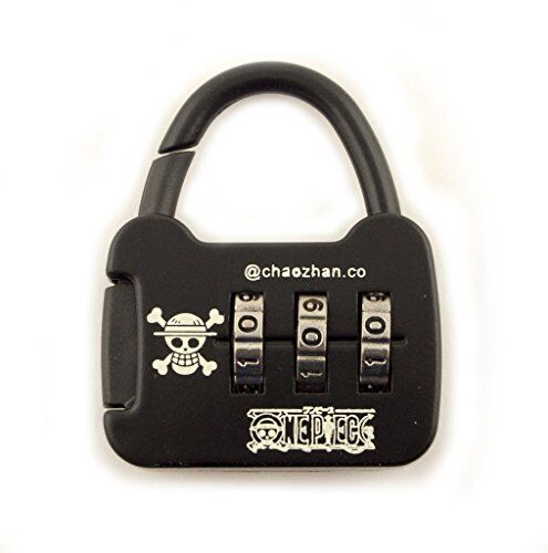 Manga padlock displayed with other colour variants available