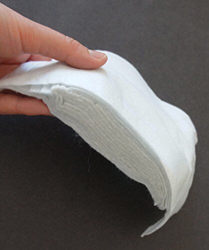 Close-up of the 35-40mm thick shoulder pads