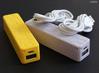 Power bank showing 1 Amp output for rapid charging