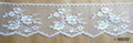 Close-up of NO.3501 fine lace border in white colour