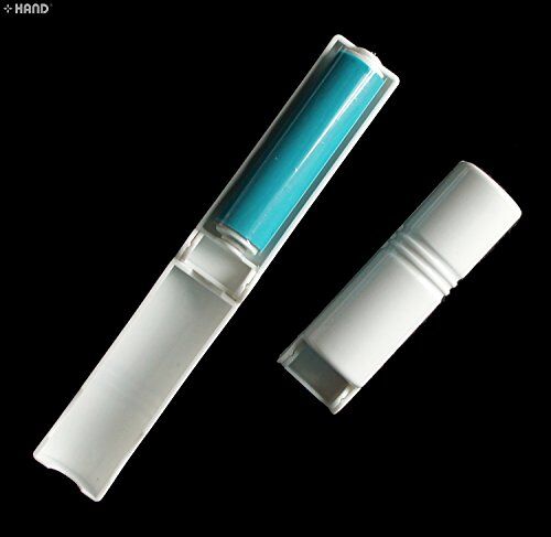 Close-up of the sticky surface of a lint roller