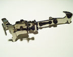 Various angles of the industrial sewing machine foot supporter