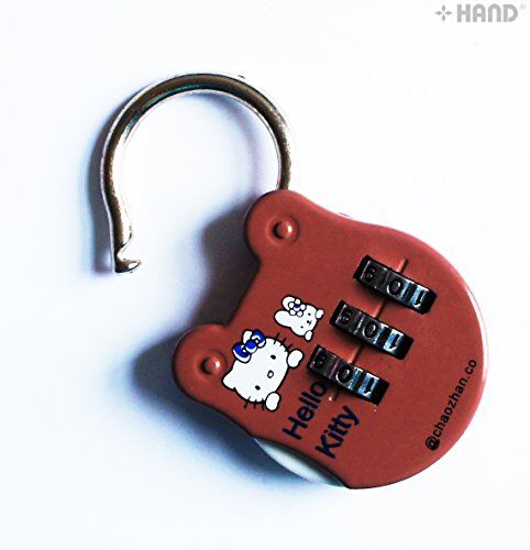 Pack of 2 Hello Kitty padlocks displayed together