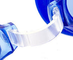 YG-7008 Deep Blue Swimming Goggles - Ergonomic Design with 100% U.V. Protection and Anti-Fog Coating
