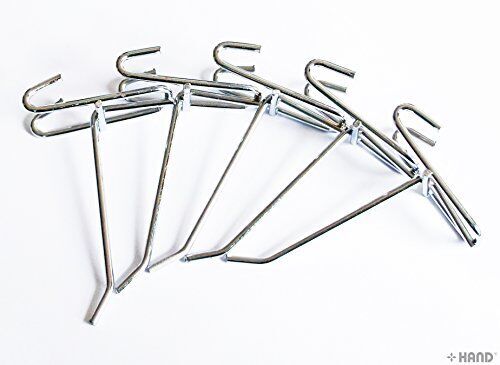 10cm Slatwall Euro Hooks - Arm Retail Shop Display - pack of 5 (SRM03)