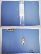 ZD602 dual sides management file with metal clips, A4 size.