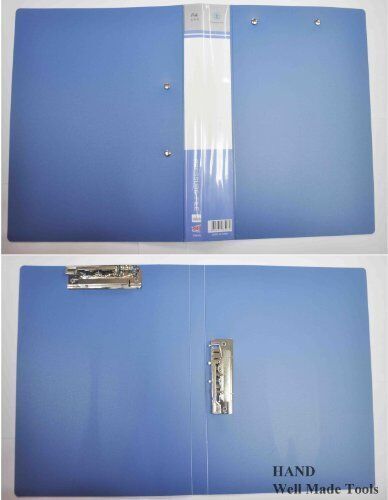 ZD602 dual sides management file with metal clips, A4 size.