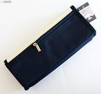 Flat lay of the assorted colours available in the pencil case pack.