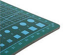 Cutting mat showing grid lines for precise measurements