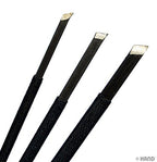 All metal chisels showcasing their sharp tips