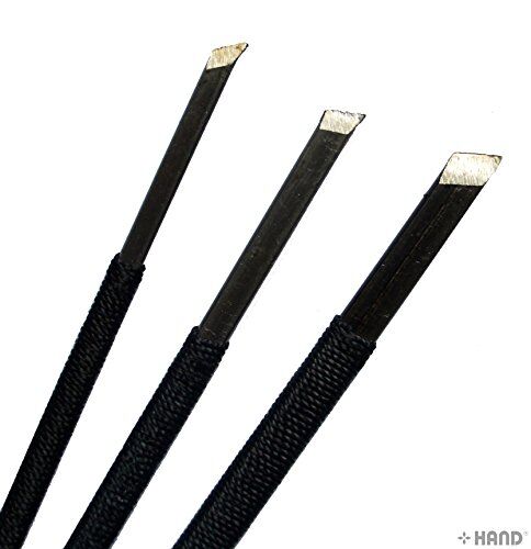 All metal chisels showcasing their sharp tips