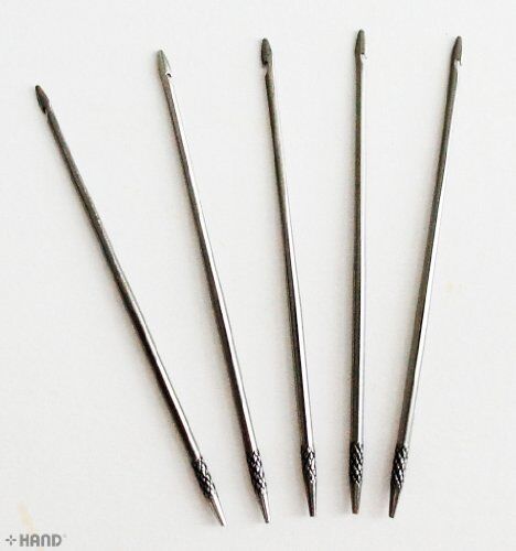 Professional Shoe, leather, Canvas, Tent, Awning,Sails Repairing Needles 8cm - pack of 5 (straight)